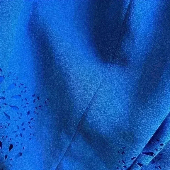 Banana Republic Women’s Blue Coastal Preppy Romantic Wedding Guest Dress 00 - Picture 8 of 12